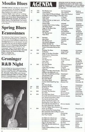 Red Devils Agenda April 29th 1993