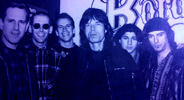 Red-Devils-with-Mike-Jagger-from-late-last-century
